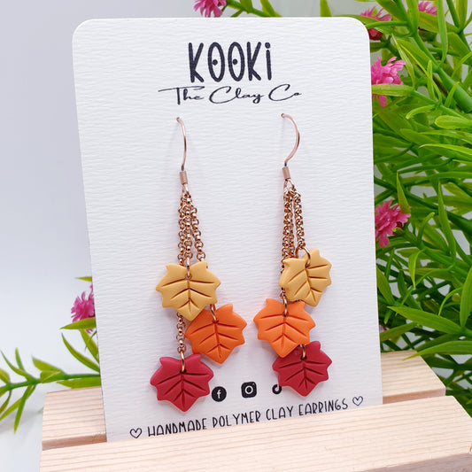 Maverley Leafy Dangles