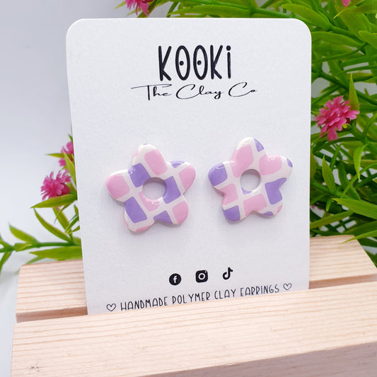 Kylie Flower Studs