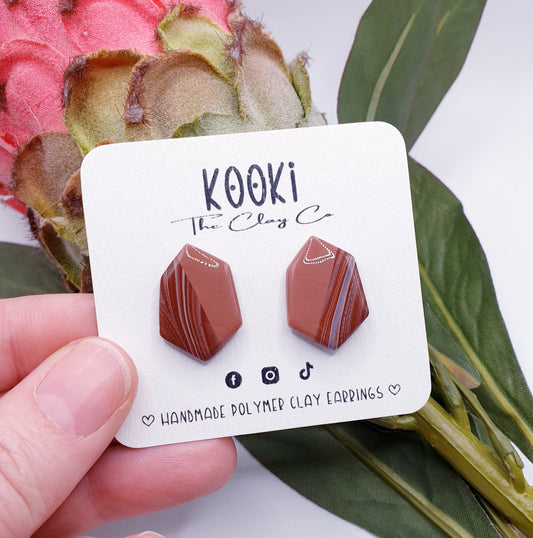 Chocolate Kite Studs