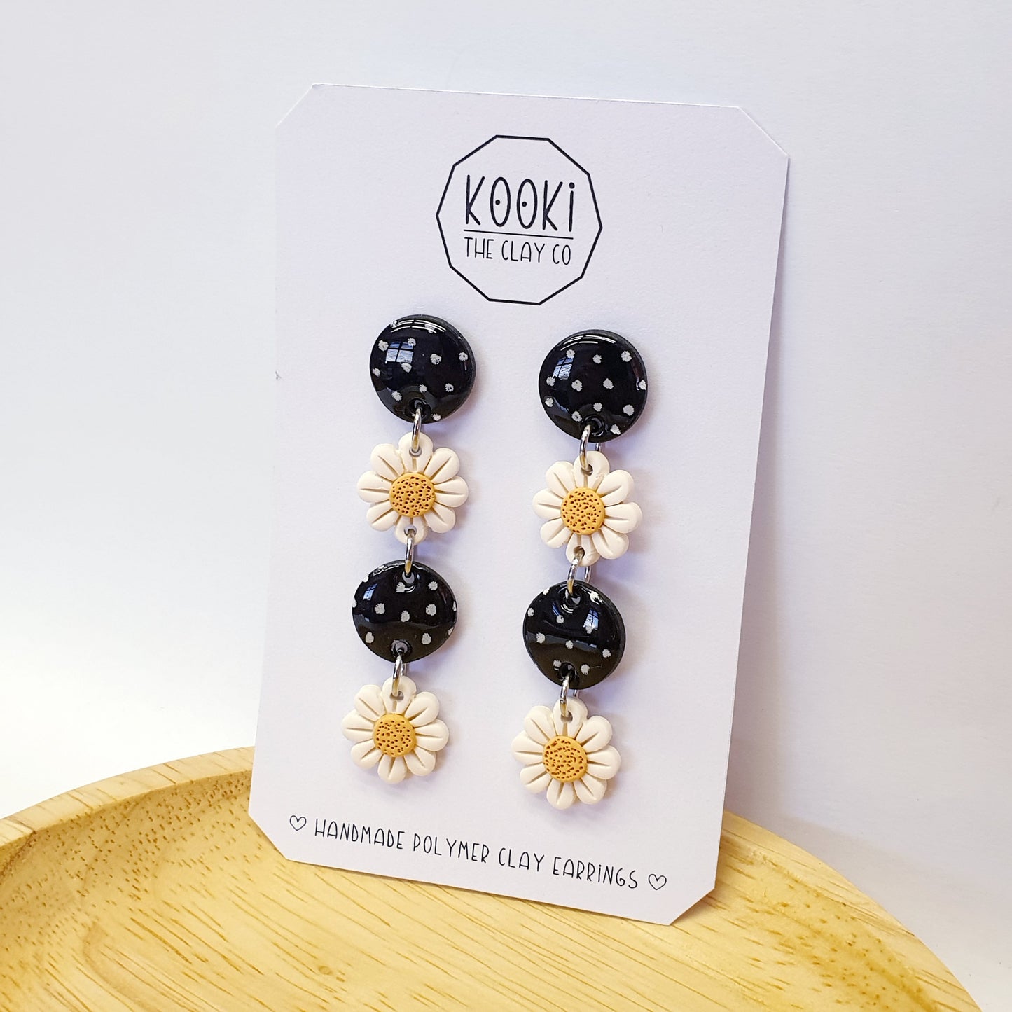 Dots & Daisies Stacked Dangles