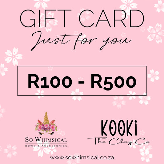 So Whimsical / KOOKi Clay Co - Gift Voucher