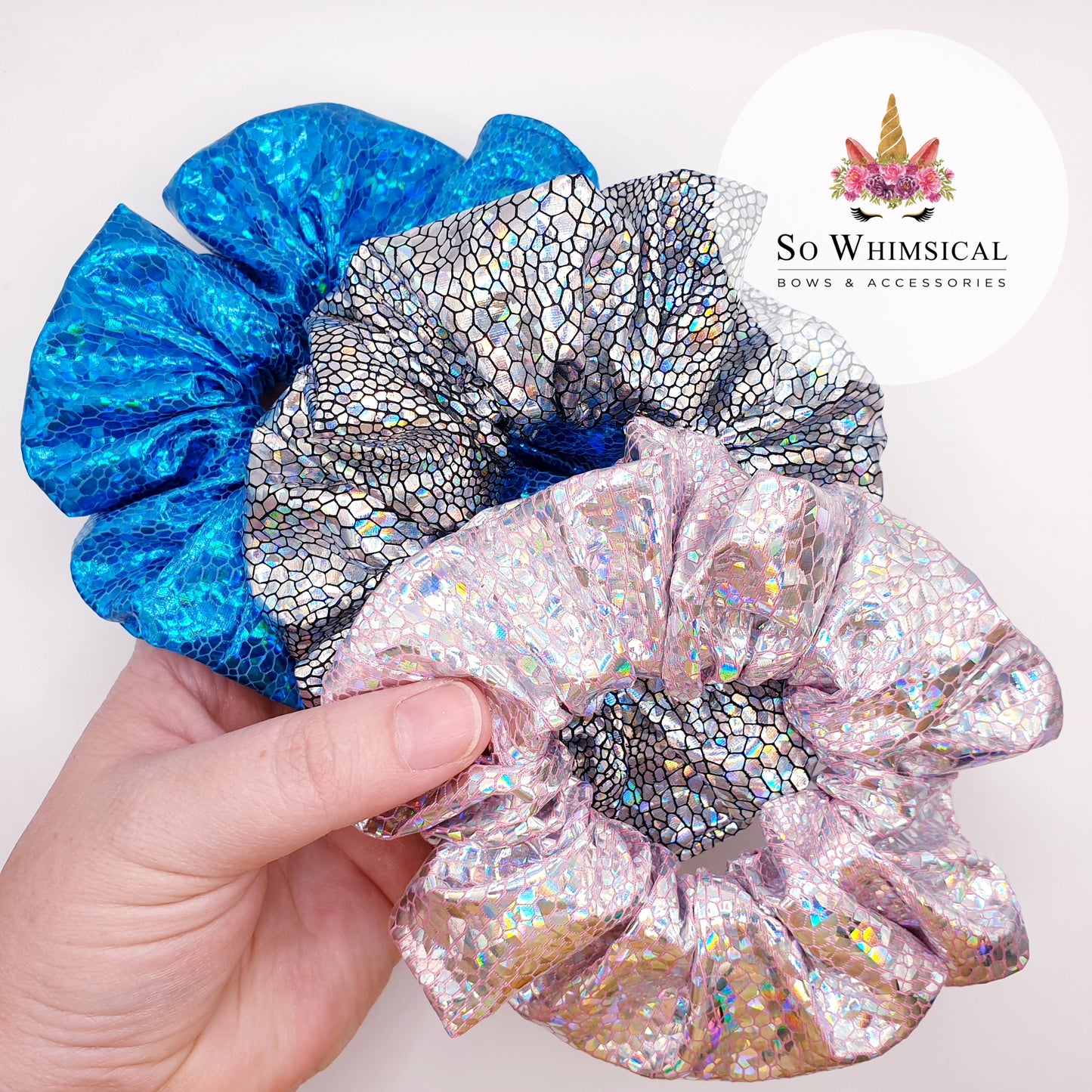 Holographic Scrunchie Bundle Medium