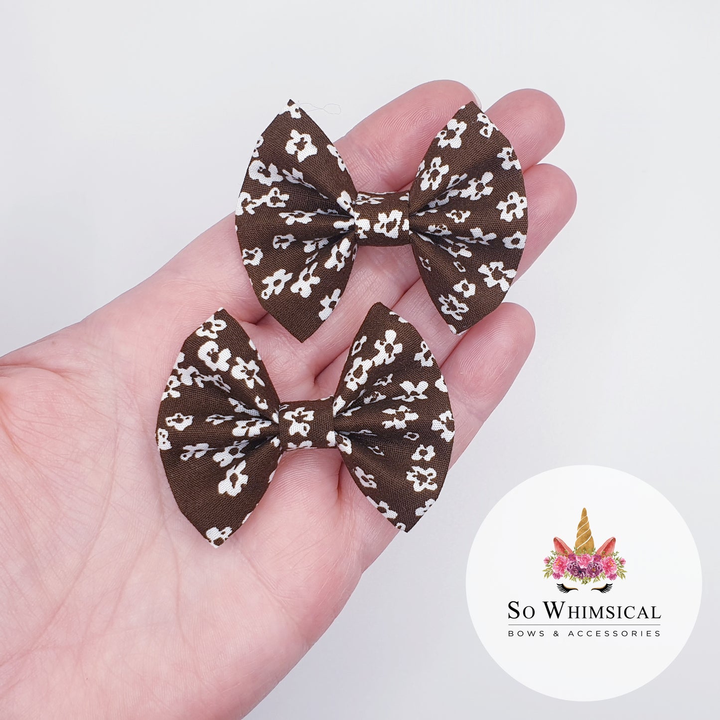 Mocca Butterfly Bow (Size Options)