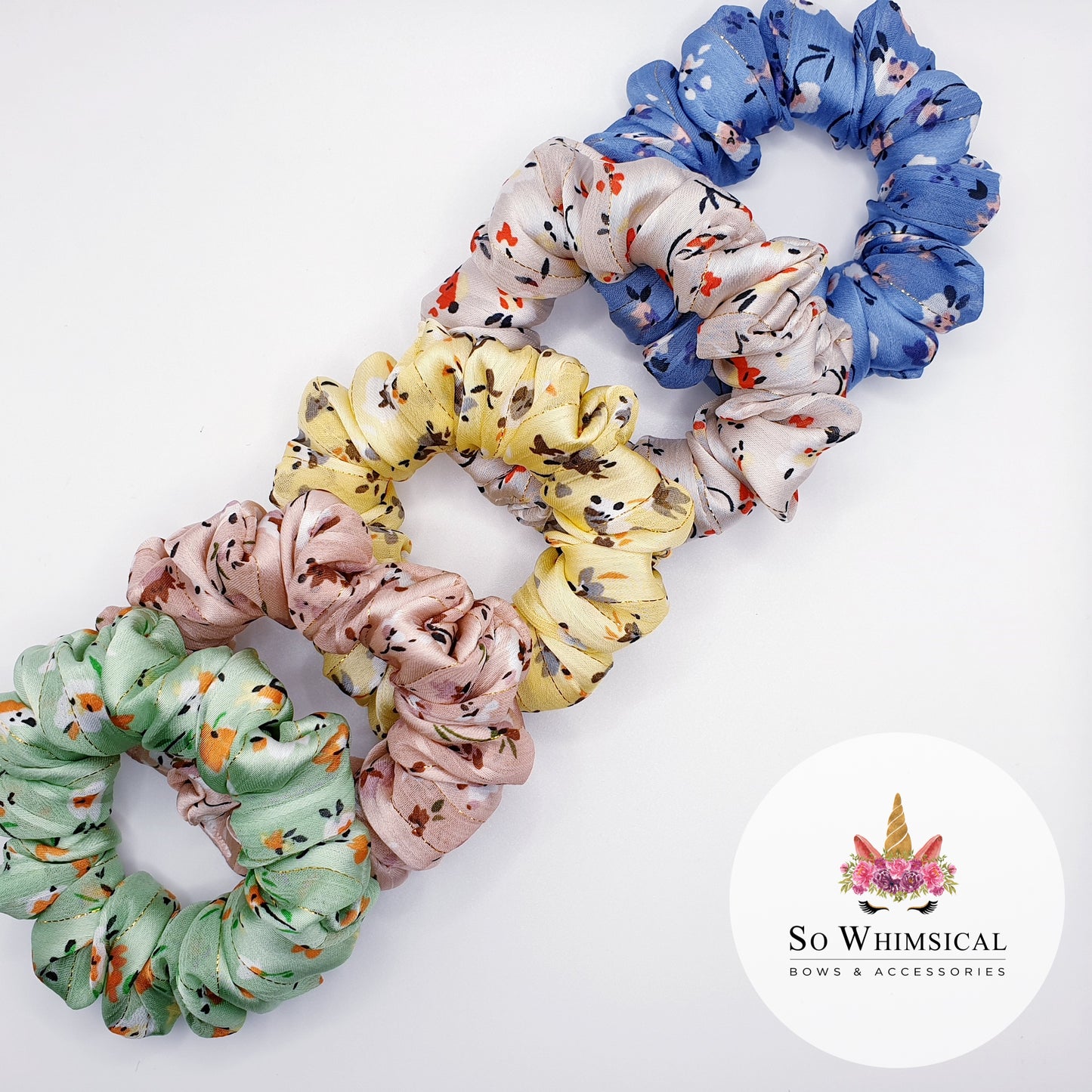 Summer Fields Bundle Small Scrunchies