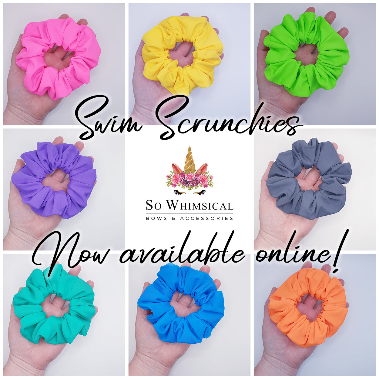 Swim Scrunchie Bundle Medium