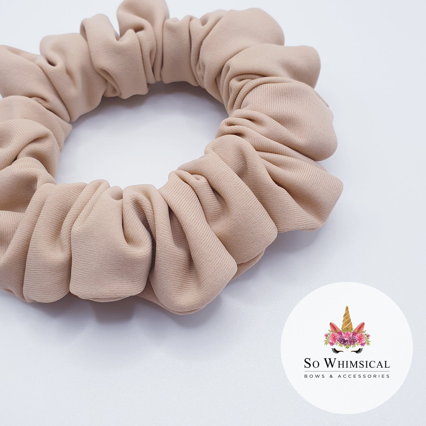 Swim Scrunchie Small Beige