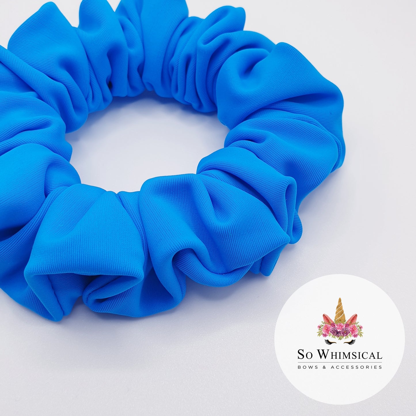 Swim Scrunchie Small Blue