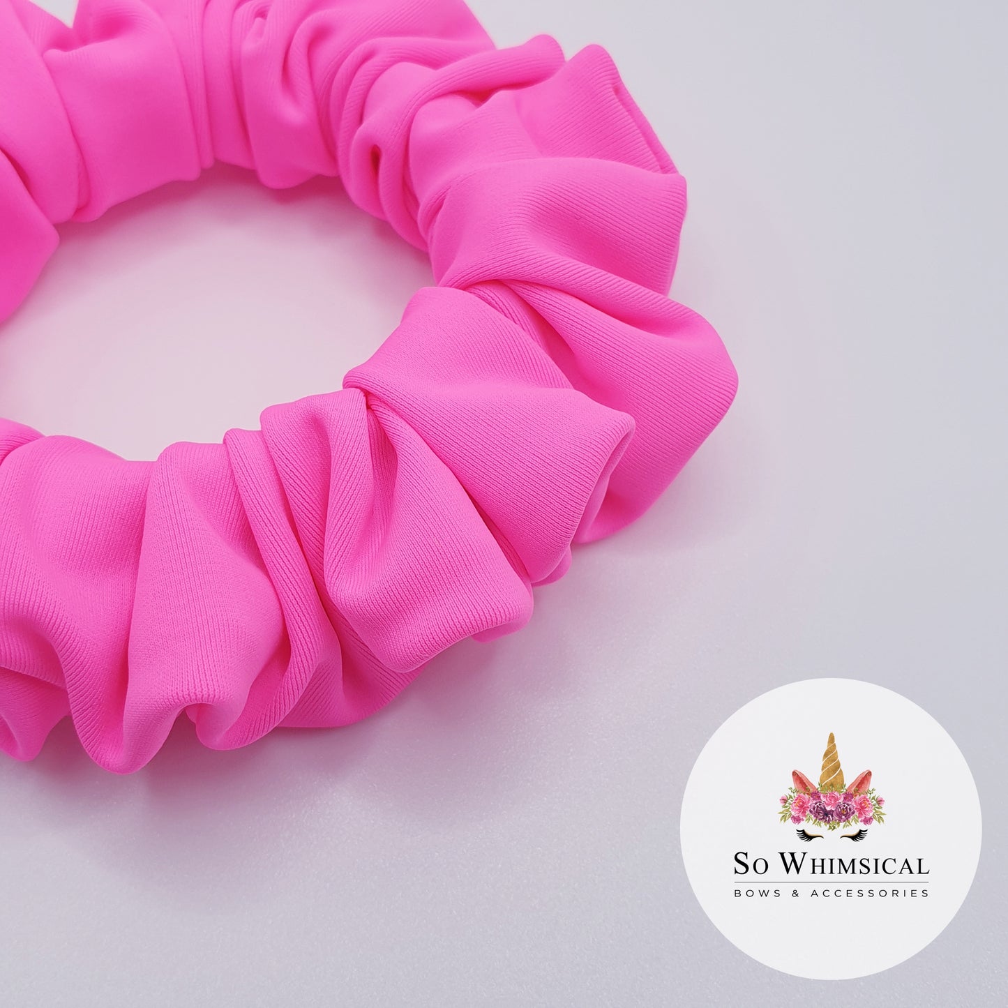 Swim Scrunchie Small Pink