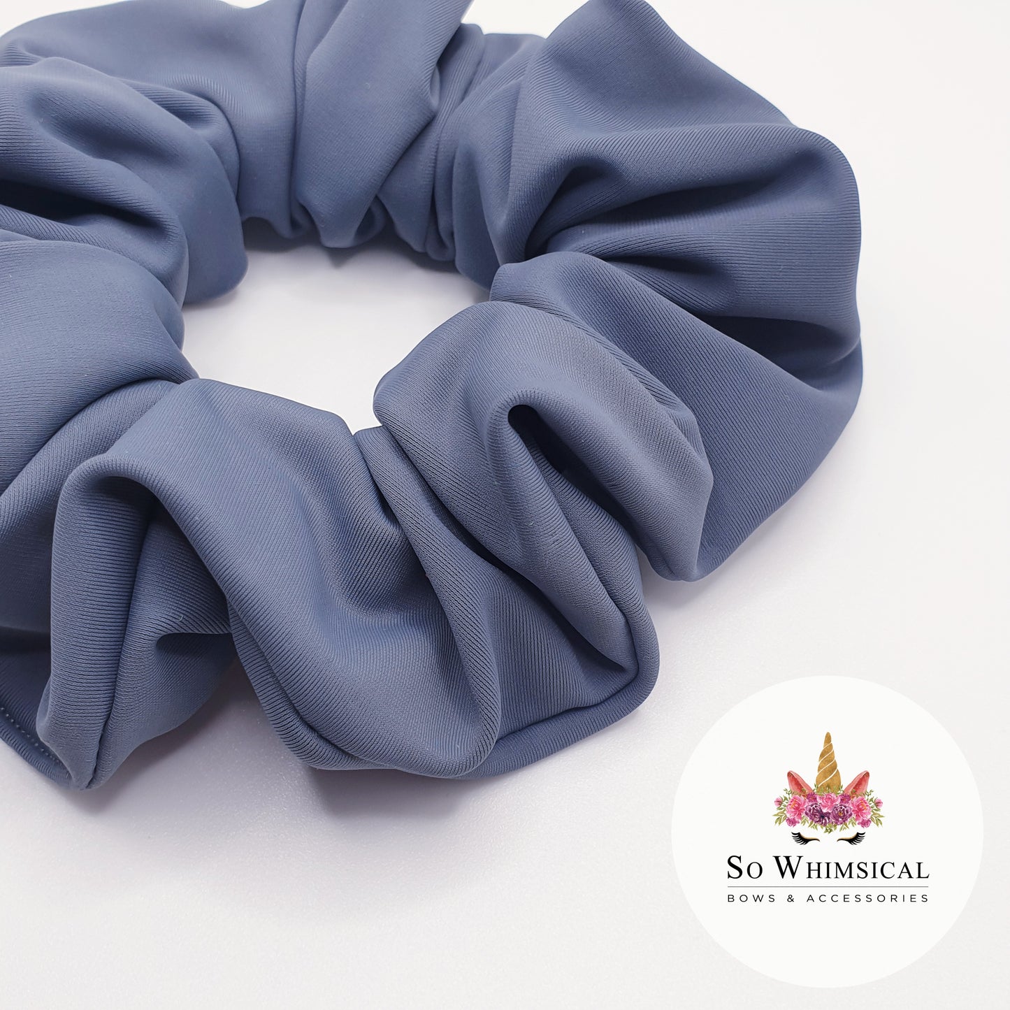 Swim Scrunchie Medium Dark Grey