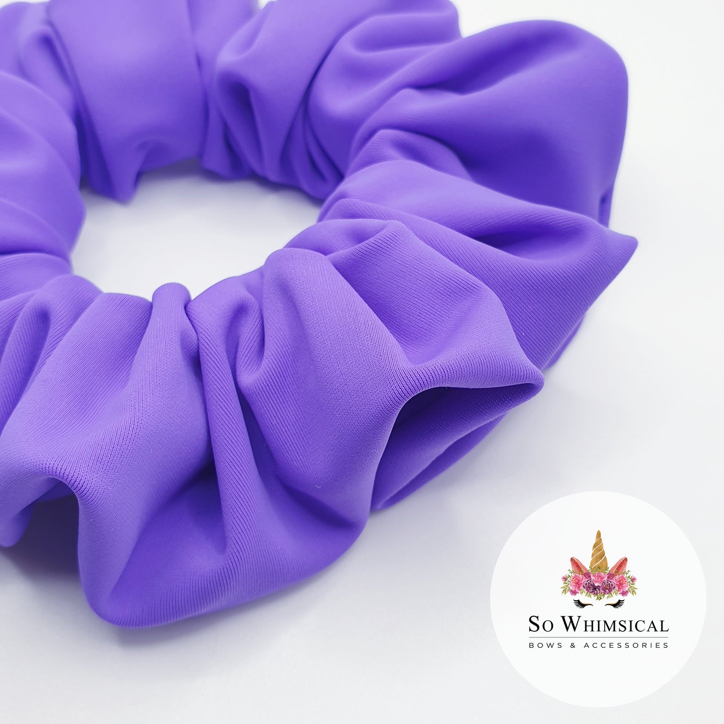 Swim Scrunchie Medium Purple