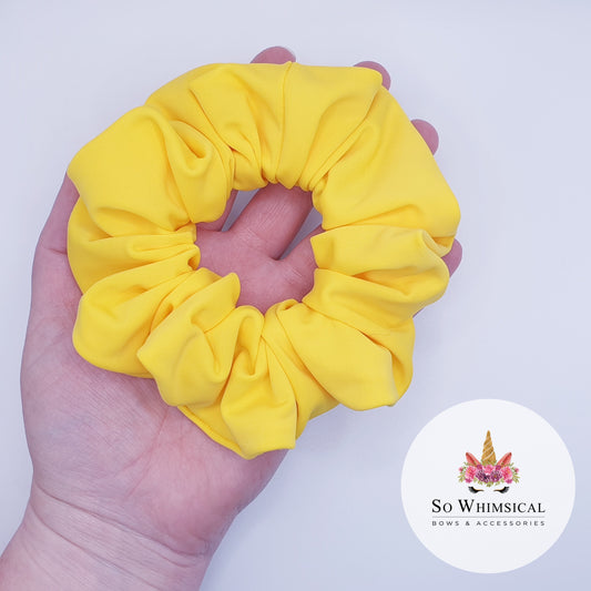 Swim Scrunchie Medium Yellow