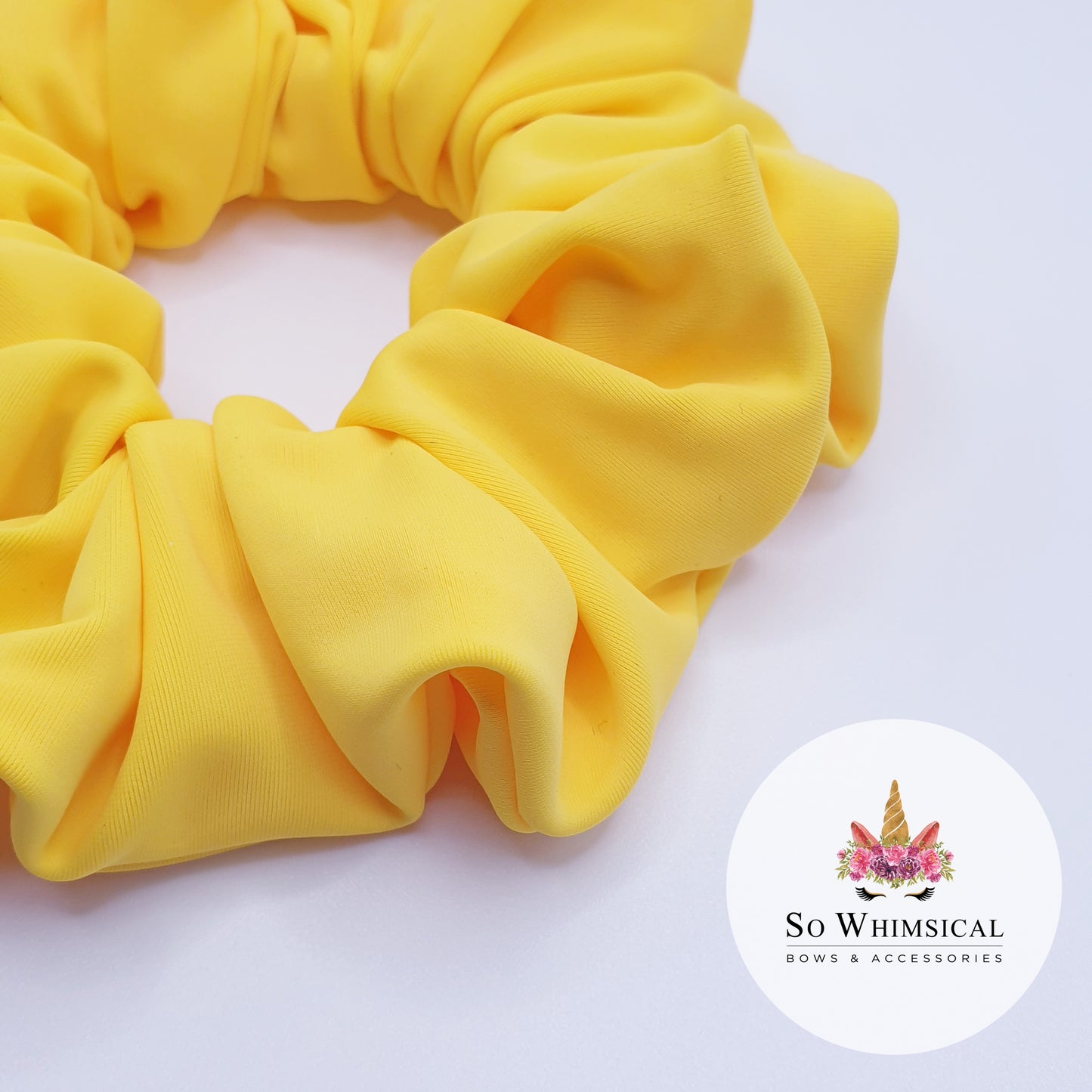 Swim Scrunchie Medium Yellow